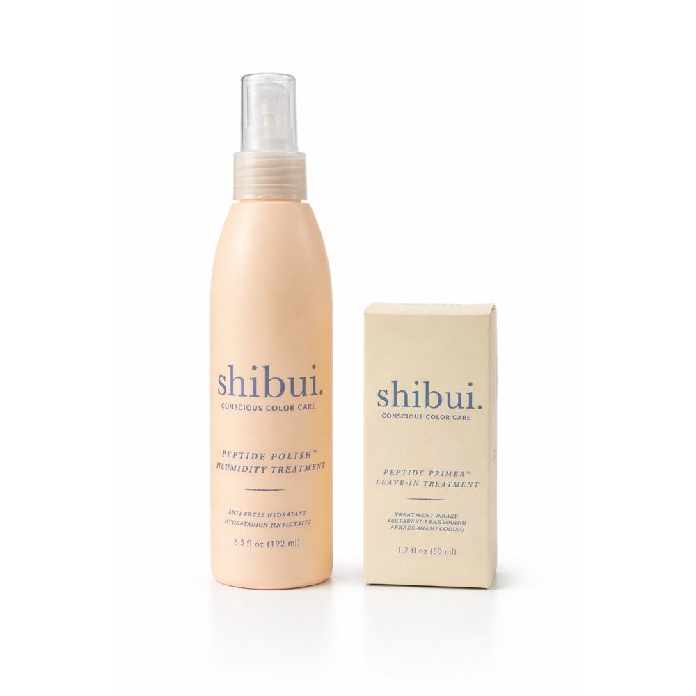 Shibui Peptide Polish 6.5oz + Peptide Primer 1.7oz Duo Set